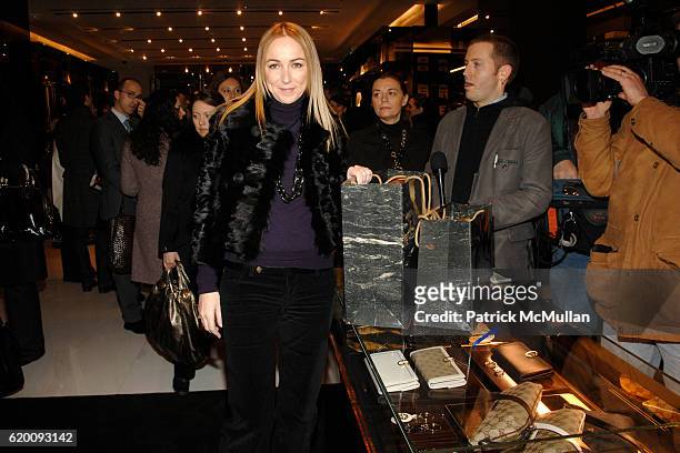 Frida Giannini attends DONALD TRUMP Joins GUCCI for Ribbon Cutting of the FIFTH AVENUE FLAGSHIP GUCCI STORE at Gucci on February 8, 2008 in New York...
