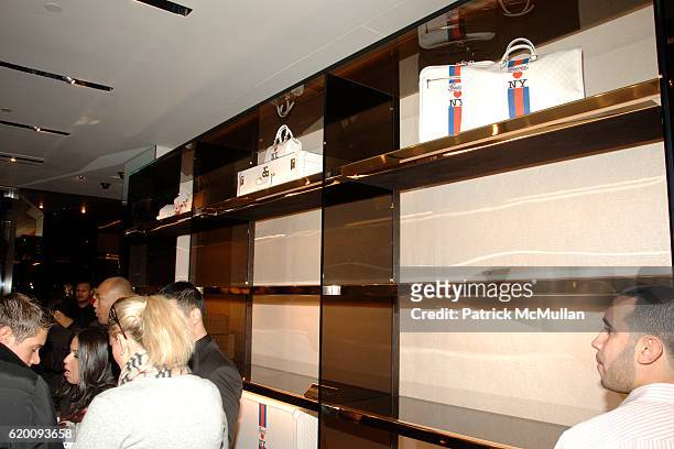 Atmosphere at DONALD TRUMP Joins GUCCI for Ribbon Cutting of the FIFTH AVENUE FLAGSHIP GUCCI STORE at Gucci on February 8, 2008 in New York City.