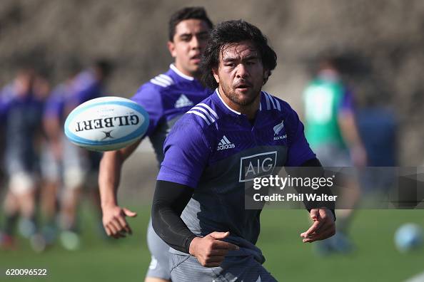New Zealand All Blacks Training Session and Press Conference New Zealand All Blacks Training Session and Press Conference
