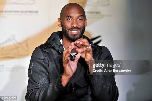Kobe Bryant hosts a Kobe A.D. Event at MAMA Gallery on November 1, 2016 in Los Angeles, California.