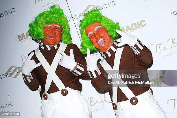 The Oompa Loompas attends Joseph Abboud Private Event at Magic "The Business of Fashion" at The Bank on February 12, 2008.