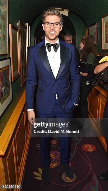 Darren Kennedy attends a private dinner hosted by Annabel's celebrating the 125th anniversary of The Dog's Trust on November 1, 2016 in London,...