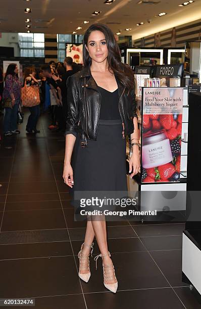 Actress Meghan Markle attends Sephora Unveils Toronto Eaton Centre Remodel at Toronto Eaton Centre on May 19, 2016 in Toronto, Canada.