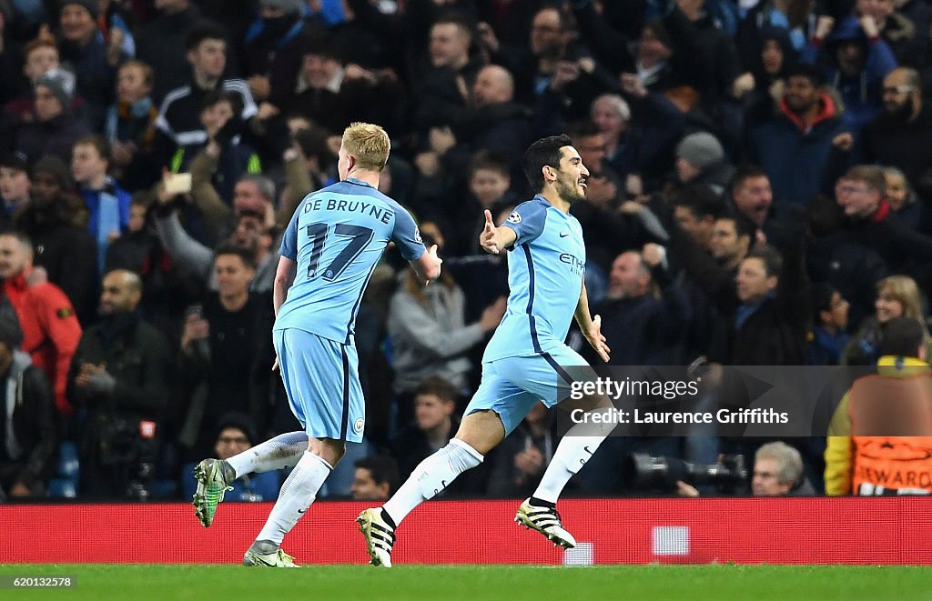 Manchester City FC v FC Barcelona - UEFA Champions League
