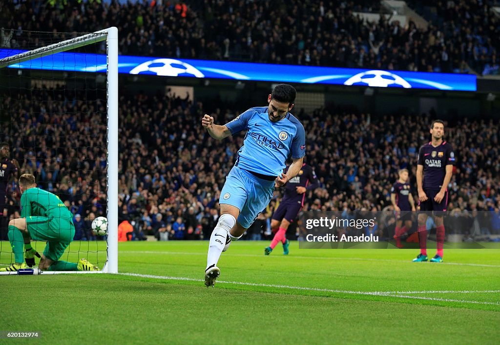 Manchester City vs Barcelona - UEFA Champions League