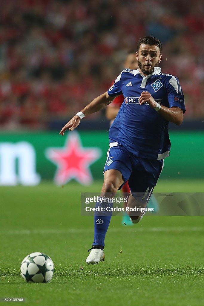 SL Benfica v FC Dynamo Kyiv - UEFA Champions League