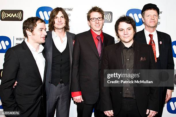Wilco attends Warner Music Group Post Grammy Party at Vibiana on February 10, 2008 in Los Angeles, CA.