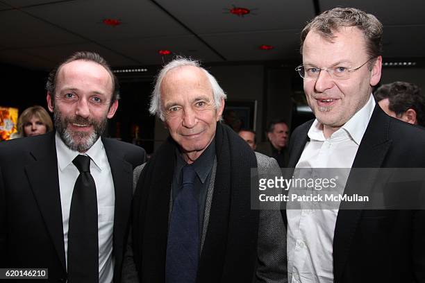 Karl Markovics, Ben Gazzara and Stefan Ruzowitzky attend MARION and ELIE WIESEL Along with SONY PICTURES CLASSIC Host a Private Screening of THE...