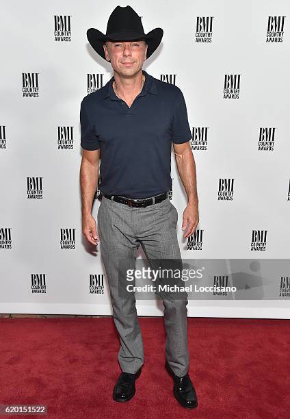 Singer-songwriter Kenny Chesney attends the 64th Annual BMI Country awards on November 1, 2016 in Nashville, Tennessee.