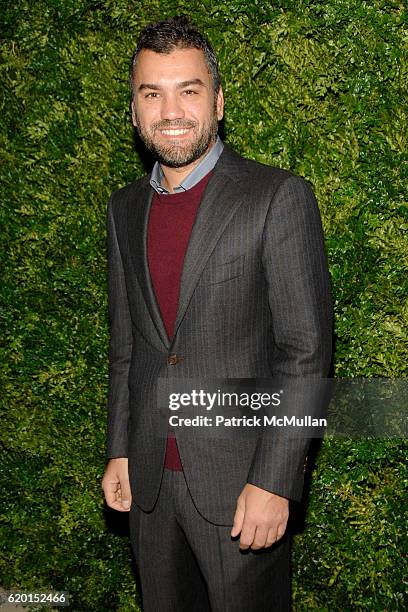 Edmundo Castillo attends CFDA/VOGUE Fashion Fund Awards at Skylight Studios on November 17, 2008 in New York City.