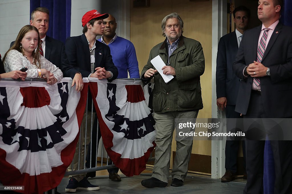 Donald Trump And Mike Pence Campaign Together In Wisconsin