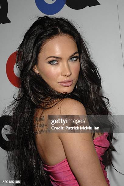 Megan Fox attends GQ 2008 "Men Of The Year" Party at Chateau Marmont Hotel on November 18, 2008 in Los Angeles, CA.