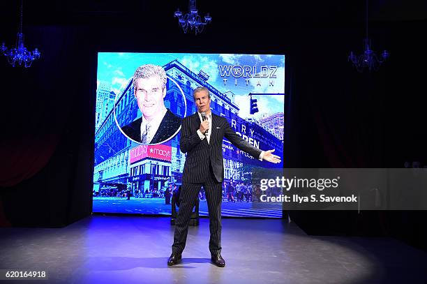 Terry Lundgren speaks during PTTOW! SESSIONS and WORLDZ Kickoff Party at Spring Place on November 1, 2016 in New York City.