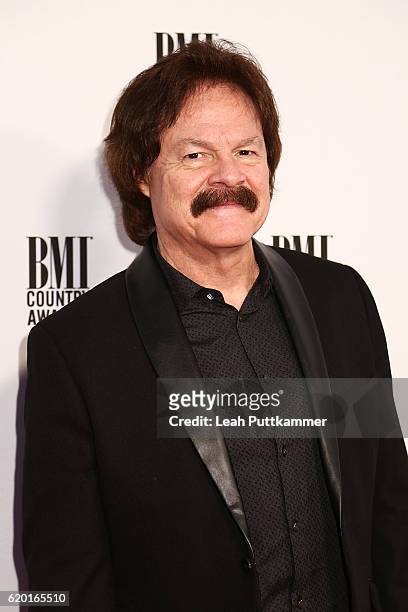 Musician Tom Johnston of the Doobie Brothers attends the 64th Annual BMI Country awards on November 1, 2016 in Nashville, Tennessee.