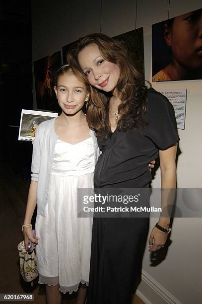 Hailey Baldwin and Kennya Baldwin attend Baume Mercier and Love146 Fund Raiser at Helen Mills Event Space on November 20, 2008 in New York City.
