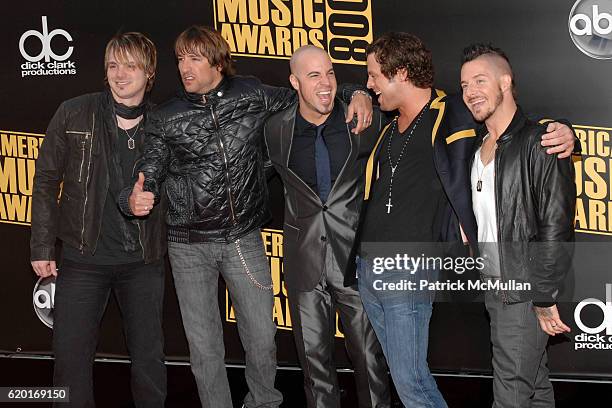 Daughtry attends 2008 American Music Awards at Nokia Theatre on November 23, 2008 in Los Angeles, CA.