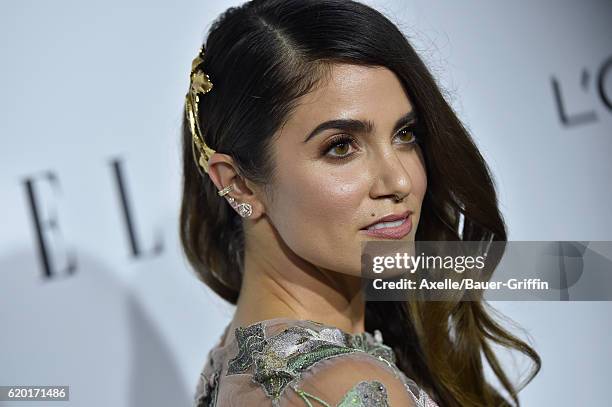 Actress Nikki Reed arrives at the 23rd Annual ELLE Women In Hollywood Awards at Four Seasons Hotel Los Angeles at Beverly Hills on October 24, 2016...