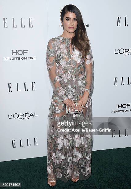 Actress Nikki Reed arrives at the 23rd Annual ELLE Women In Hollywood Awards at Four Seasons Hotel Los Angeles at Beverly Hills on October 24, 2016...