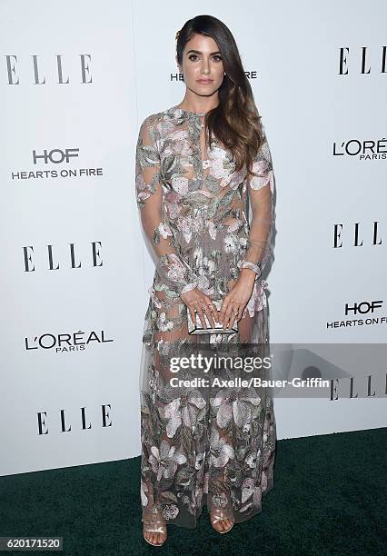 Actress Nikki Reed arrives at the 23rd Annual ELLE Women In Hollywood Awards at Four Seasons Hotel Los Angeles at Beverly Hills on October 24, 2016...