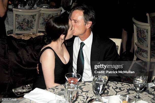 Pamela Fielder and David Ford attend TRIBECA FILM INSTITUTE "QUANTUM OF SOLACE" Afterparty at Tavern on the Green on November 11, 2008 in New York...