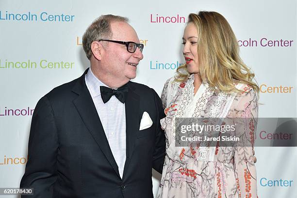 Thomas H. Lee and Anna Nikolayevsky attend Lincoln Center's 2016 Fall Gala at Jazz at Lincoln Center on November 1, 2016 in New York City.