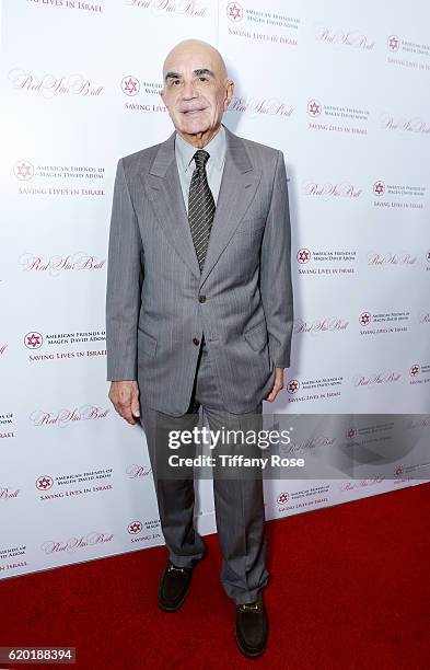 Attorney Robert Shapiro attends the American Friends Of Magen David Adom's Red Star Ball at The Beverly Hilton Hotel on November 1, 2016 in Beverly...