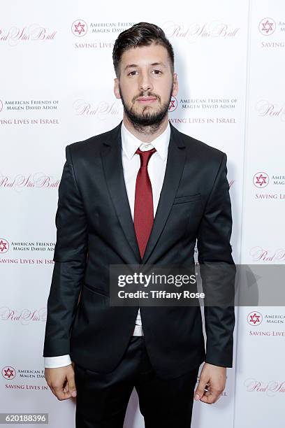 Yarin Ashkenazi attends the American Friends of Magen David Adom's Red Star Ball at The Beverly Hilton Hotel on November 1, 2016 in Beverly Hills,...