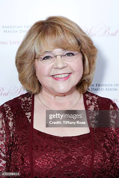 Actress Patrika Darbo attends the American Friends of Magen David Adom's Red Star Ball at The Beverly Hilton Hotel on November 1, 2016 in Beverly...