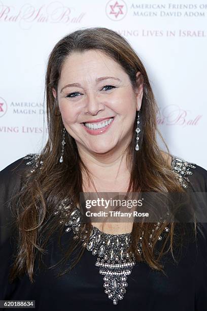 Actress Camryn Manheim attends the American Friends of Magen David Adom's Red Star Ball at The Beverly Hilton Hotel on November 1, 2016 in Beverly...
