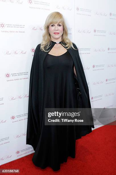 Daphna Ziman attends the American Friends Of Magen David Adom's Red Star Ball at The Beverly Hilton Hotel on November 1, 2016 in Beverly Hills,...