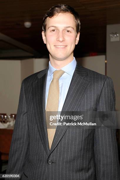 Jared Kushner attends ELLE Magazine & MOSCHINO Host a Dinner Celebrating Simon Doonan's Newest Tome "Eccentric Glamour" at BARNEYS on April 8, 2008...