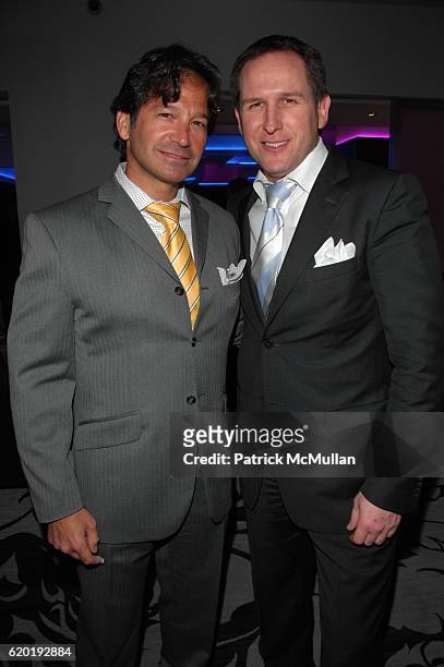 Seth Greenberg and Glen Kelley attend ESPACE official grand opening at ESPACE N.Y.C on April 8, 2008 in New York City.