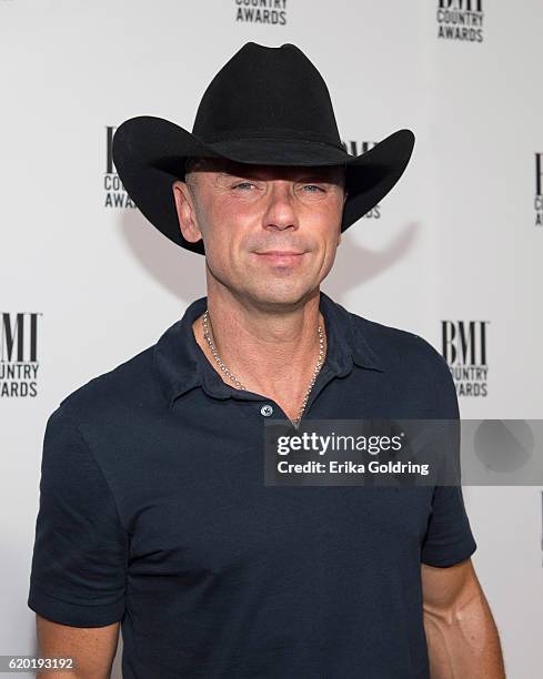 Kenny Chesney attends the 64th Annual BMI Country awards on November 1, 2016 in Nashville, Tennessee.
