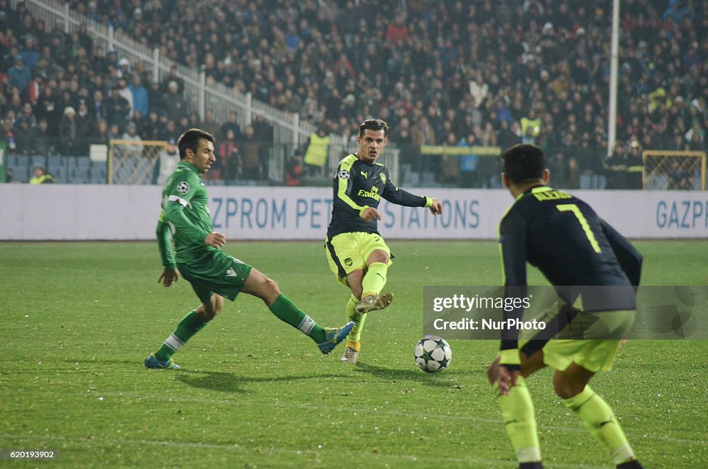 Ludogorets Razgrad v Arsenal FC - UEFA Champions League