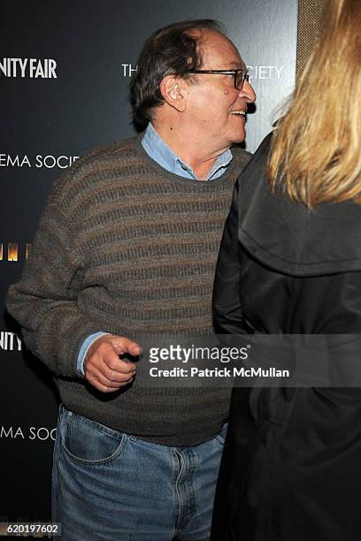 Sidney Lumet attends THE CINEMA SOCIETY & MICHAEL KORS host a screening of "IRON MAN" at Tribeca Grand Hotel on April 28, 2008 in New York City.