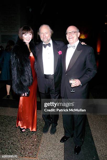 Carol Rine, Ed Victor and Larry Kirschbaum attend The PEN American Center's 2008 Literary Gala at American Museum of Natural History on April 28,...