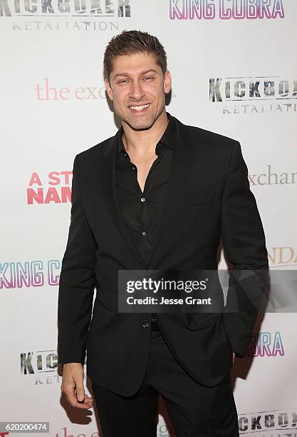 Alain Moussi attends AFM'16 The Exchange's 5 Year Anniversary Celebration on November 1, 2016 in Santa Monica, California.