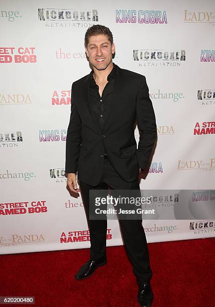 Alain Moussi attends AFM'16 The Exchange's 5 Year Anniversary Celebration on November 1, 2016 in Santa Monica, California.