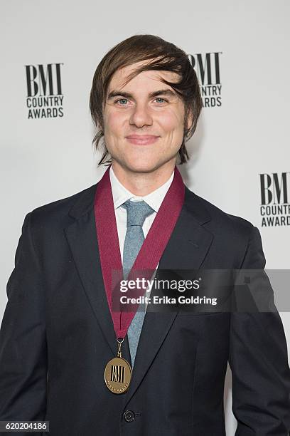 Ross Copperman attends the 64th Annual BMI Country awards on November 1, 2016 in Nashville, Tennessee.