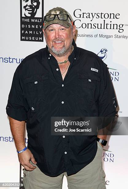 Comedian Larry the Cable Guy attends The Walt Disney Family Museum's 2nd Annual Gala at Disneys Grand Californian Hotel & Spa at The Disneyland...