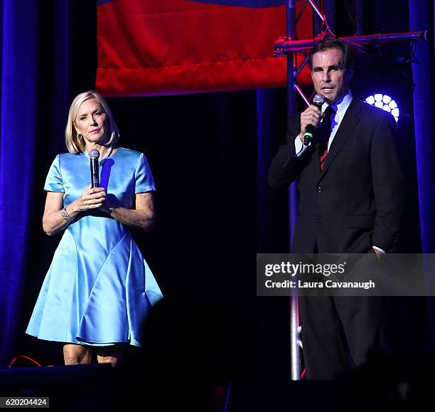 Lee Woodruff and Bob Woodruff attends 10th Annual Stand Up For Heroes - Show at The Theater at Madison Square Garden on November 1, 2016 in New York...