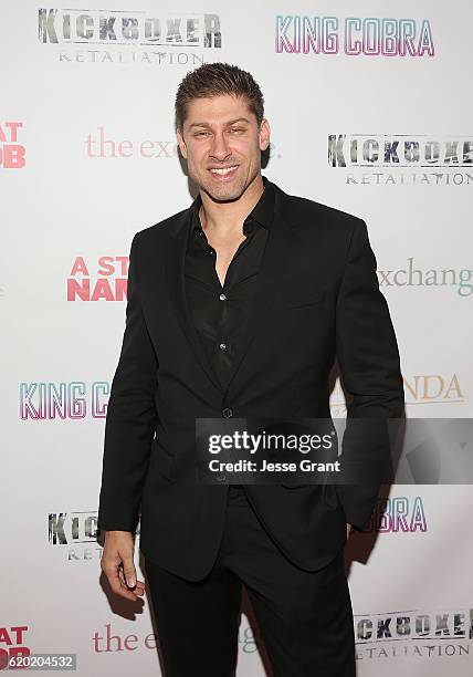 Alain Moussi attends AFM'16 The Exchange's 5 Year Anniversary Celebration on November 1, 2016 in Santa Monica, California.