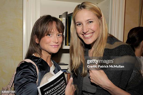 Lee Brokaw and Alison Brokaw attend TINA BROWN, VICKY WARD and LA MER host party honoring SUSAN NAGEL'S new book "Marie Therese" at Tina Brown and...