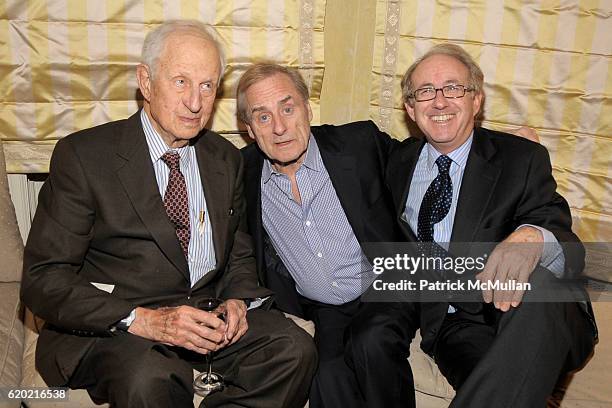 Robert Morgenthau, Harry Evans and James Atlas attend TINA BROWN, VICKY WARD and LA MER host party honoring SUSAN NAGEL'S new book "Marie Therese" at...