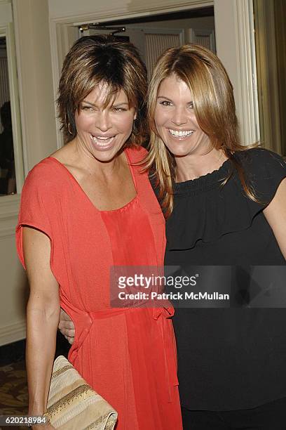 Lisa Rinna and Lori Loughlin attend Saks Fifth Avenue Champions of Children Award at the 20th Annual Colleagues Spring Luncheon at Beverly Whilshire...