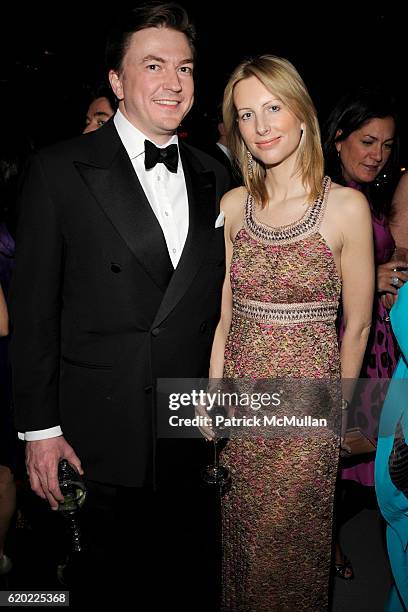 Matthew Doull and Vicky Ward attend NEW YORKERS FOR CHILDREN Spring Gala: "A Fool's Fete" Presented By MISSONI at Mandarin Oriental on April 16, 2008...