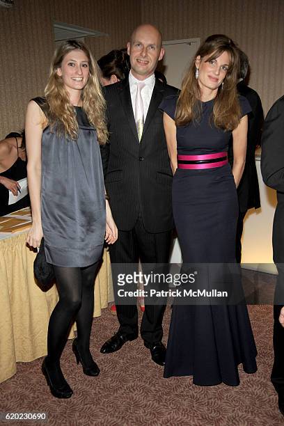 Francesca Zampi, Lex Fenwick and Jemina Khan attend BLOOMBERG Pre-Dinner Cocktail Party for the 2008 WASHINGTON CORRESPONDENTS DINNER at The Hilton...