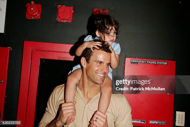 Cameron Mathison and Leila Emmanuelle Mathison attend A CELEBRATION OF CHILDREN! National Love Our Children Day at Spotlight Live on April 5, 2008 in...