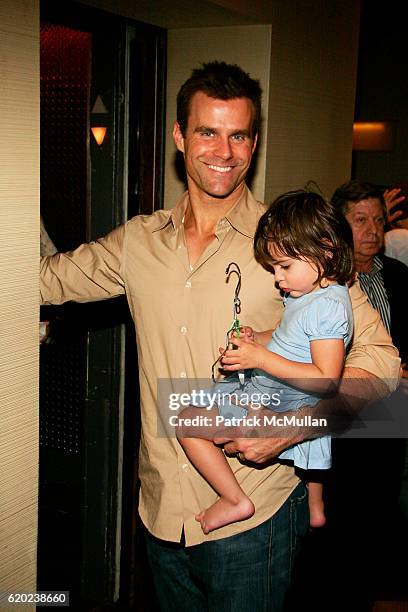 Cameron Mathison and Leila Emmanuelle Mathison attend A CELEBRATION OF CHILDREN! National Love Our Children Day at Spotlight Live on April 5, 2008 in...