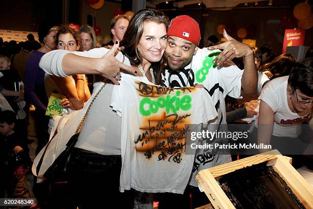 Brooke Shields and Andre Charles attend COOKIE Magazine Presents KIDSFEST for Free Arts NYC, Hosted by Kim Raver & Mary Alice Stephenson at The Urban...